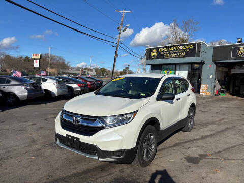 2018 Honda CR-V for sale at King Motorcars in Saugus MA