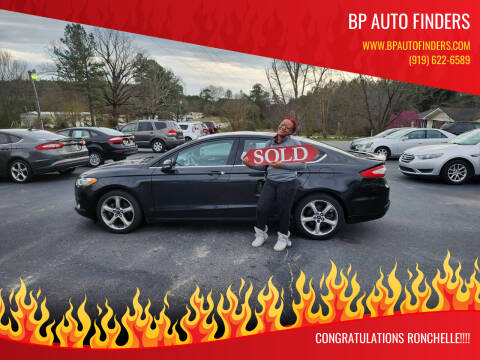 2013 Ford Fusion for sale at BP Auto Finders in Durham NC