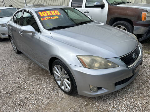 2009 Lexus IS 250 for sale at CHEAPIE AUTO SALES INC in Metairie LA