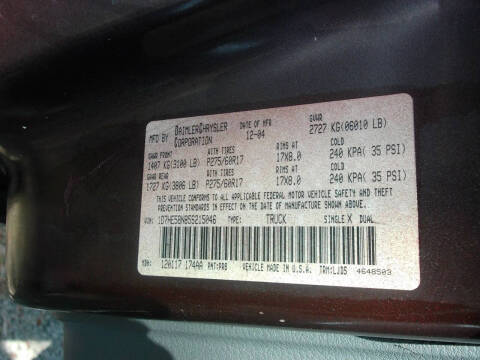 2005 Dodge Dakota Laramie