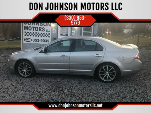 2008 Ford Fusion for sale at DON JOHNSON MOTORS LLC in Lisbon OH