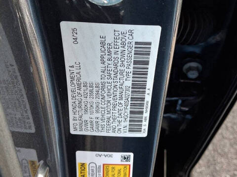 2025 Honda Accord SE