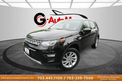 2016 Land Rover Discovery Sport for sale at Guarantee Automaxx in Stafford VA