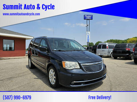 2013 Chrysler Town and Country for sale at Summit Auto & Cycle in Zumbrota MN