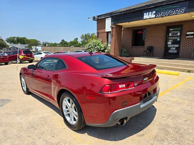 2015 Chevrolet Camaro for sale at Mac Motors in Arlington, TX