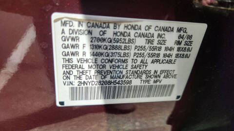 2008 Acura MDX SH-AWD