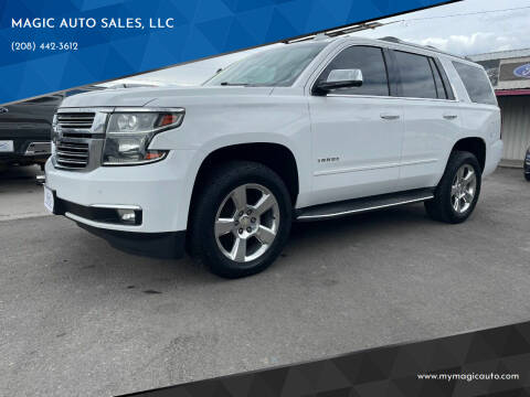 2016 Chevrolet Tahoe for sale at MAGIC AUTO SALES, LLC in Nampa ID