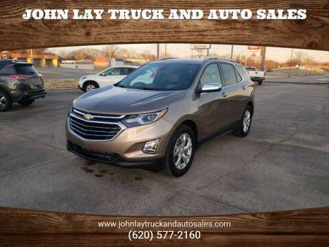 2018 Chevrolet Equinox for sale at John Lay Truck and Auto Sales in Independence KS
