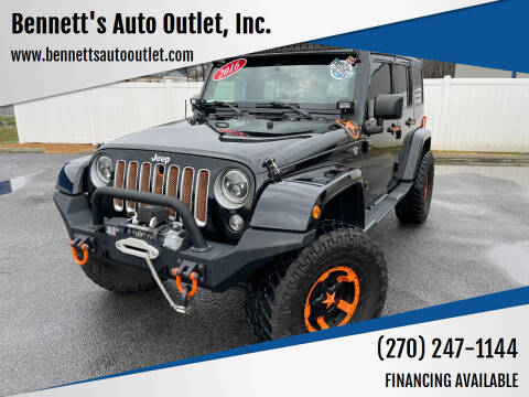 Jeep Wrangler For Sale in Mayfield, KY - Bennett's Auto Outlet, Inc.