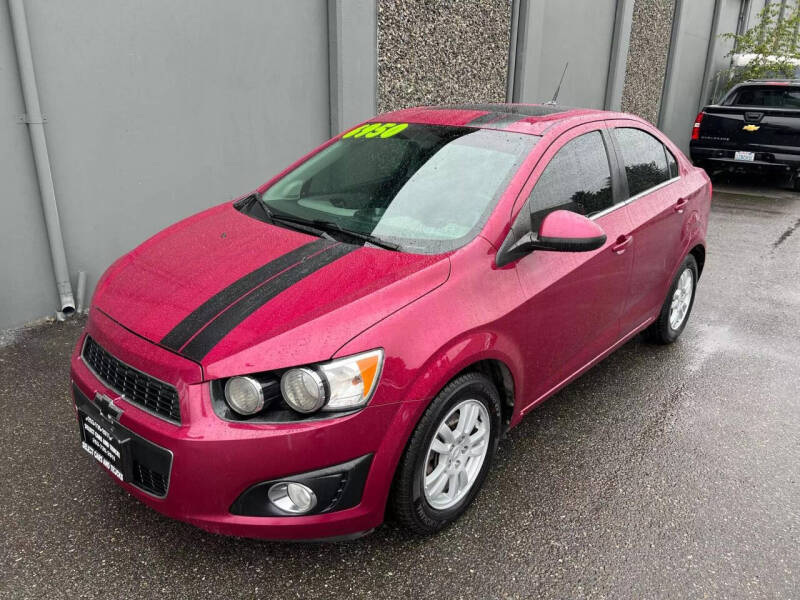 2014 Chevrolet Sonic for sale at SUNSET CARS in Auburn WA