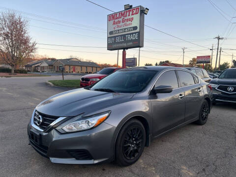 2017 Nissan Altima for sale at Unlimited Auto Group in West Chester OH
