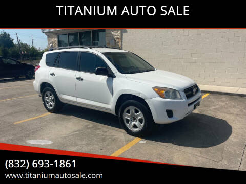 2012 Toyota RAV4 for sale at TITANIUM AUTO SALE in Houston TX