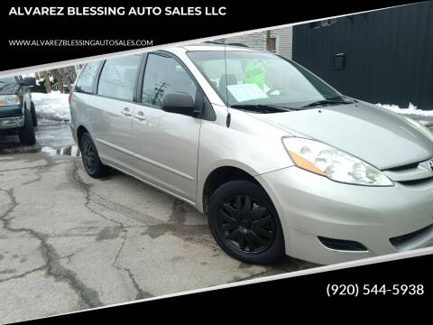 2010 Toyota Sienna for sale at ALVAREZ BLESSING AUTO SALES LLC in Green Bay WI