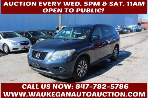 2013 Nissan Pathfinder for sale at Waukegan Auto Auction in Waukegan IL