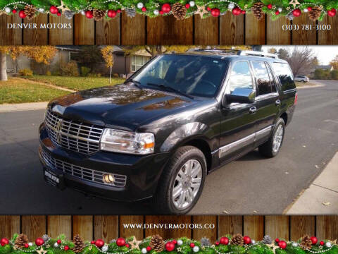 2013 Lincoln Navigator for sale at DENVER MOTORS in Englewood CO