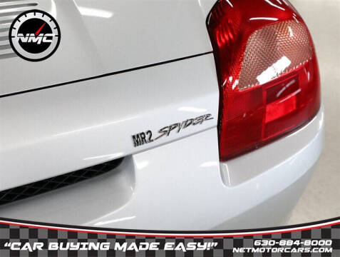 2001 Toyota MR2 Spyder