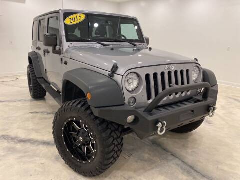 2015 Jeep Wrangler Unlimited for sale at Auto House of Bloomington in Bloomington IL