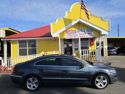2013 Volkswagen CC for sale at Mission Auto & Truck Sales, Inc. in Mission TX