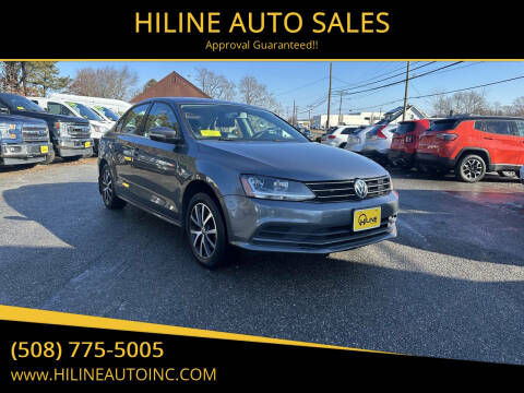 2017 Volkswagen Jetta for sale at HILINE AUTO SALES in Hyannis MA