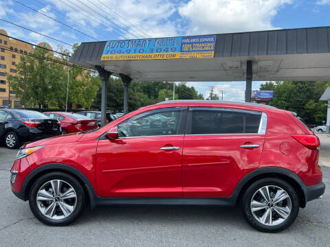 2014 Kia Sportage for sale at Auto Smart Charlotte in Charlotte NC