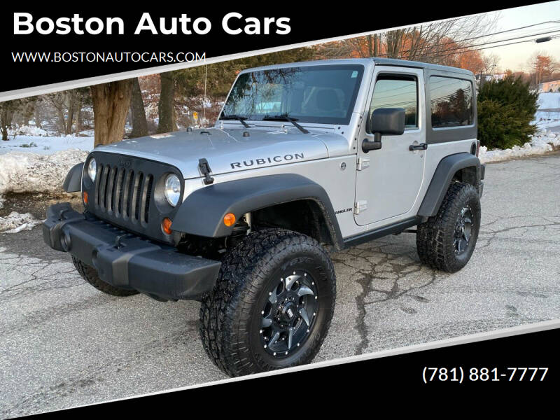 2012 Jeep Wrangler for sale at Boston Auto Cars in Dedham MA