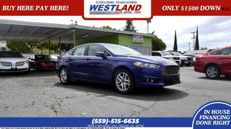 2014 Ford Fusion for sale at Westland Auto Sales on 7th in Fresno CA