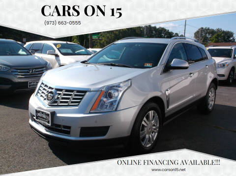 2015 Cadillac SRX for sale at Cars On 15 in Lake Hopatcong NJ