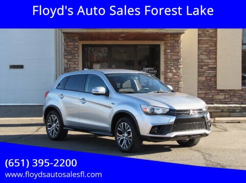 2018 Mitsubishi Outlander Sport for sale at Floyd's Auto Sales Forest Lake in Forest Lake MN