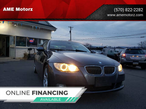 2008 BMW 3 Series for sale at AME Motorz in Wilkes Barre PA