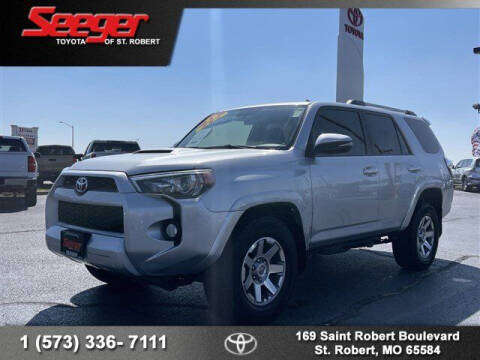 2016 Toyota 4Runner for sale at SEEGER TOYOTA OF ST ROBERT in Saint Robert MO