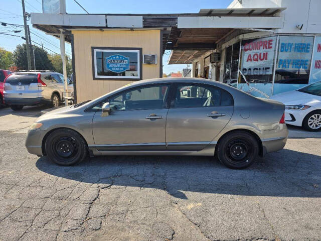 2008 Honda Civic for sale at DAGO'S AUTO SALES LLC in Dalton, GA