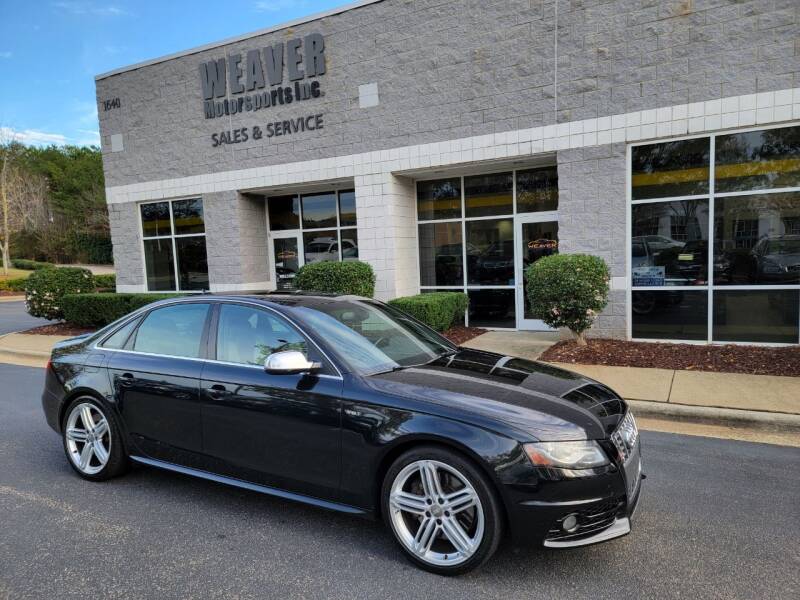 2012 Audi S4 for sale at Weaver Motorsports Inc in Cary NC