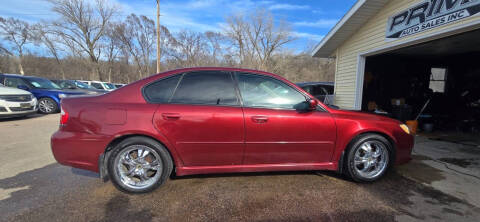 2009 Subaru Legacy for sale at PRIME AUTO SALES INC in Sioux City IA