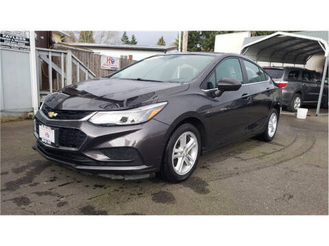 2016 Chevrolet Cruze for sale at H5 AUTO SALES INC in Federal Way WA