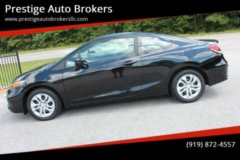 2015 Honda Civic for sale at Prestige Auto Brokers in Raleigh NC
