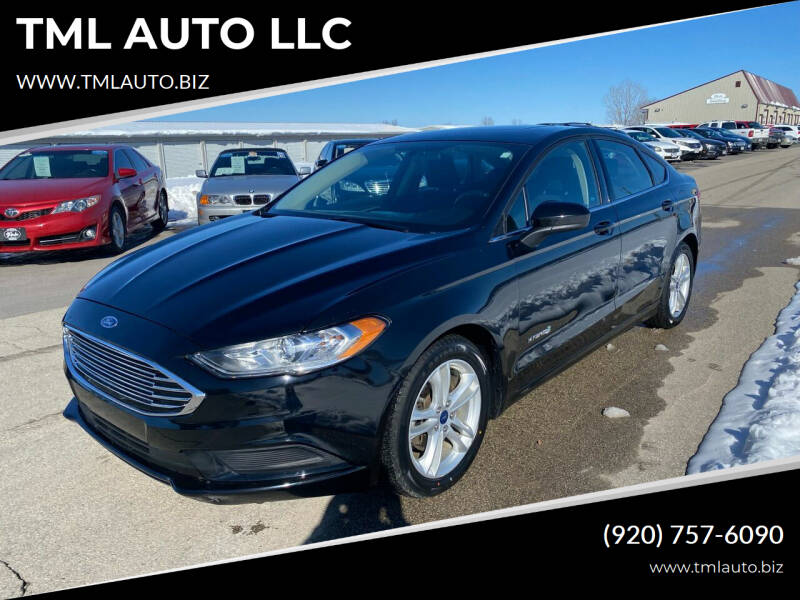 2018 Ford Fusion Hybrid for sale at TML AUTO LLC in Appleton WI