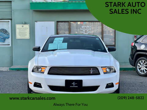 2012 Ford Mustang for sale at STARK AUTO SALES INC in Modesto CA