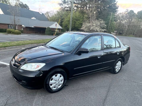 2005 Honda Civic for sale at Global Imports of Dalton LLC in Dalton GA