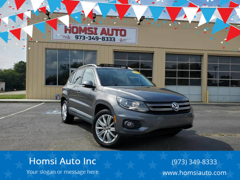 2012 Volkswagen Tiguan for sale at Homsi Auto Inc in Kannapolis NC