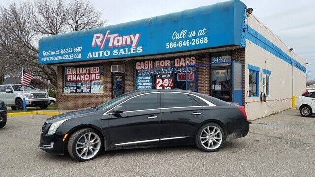 2014 Cadillac XTS for sale at R Tony Auto Sales in Clinton Township MI