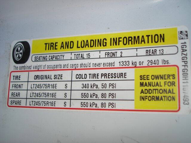 2017 Chevrolet Express LT 3500