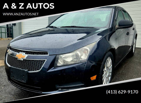 2014 Chevrolet Cruze for sale at A & Z AUTOS in Westfield MA