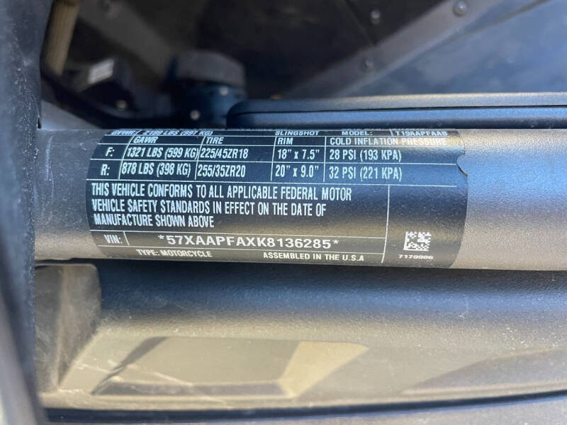 2019 Polaris Slingshot