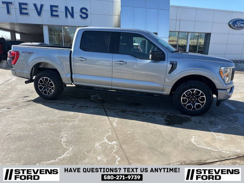 Used 2022 Ford F-150 XLT with VIN 1FTEW1EP4NKD88877 for sale in Enid, OK