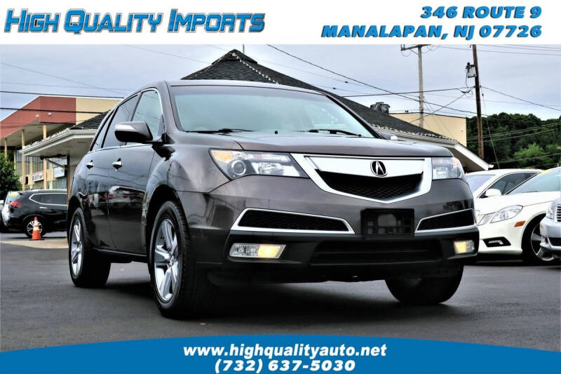 2012 Acura MDX for sale at High Quality Imports in Manalapan NJ