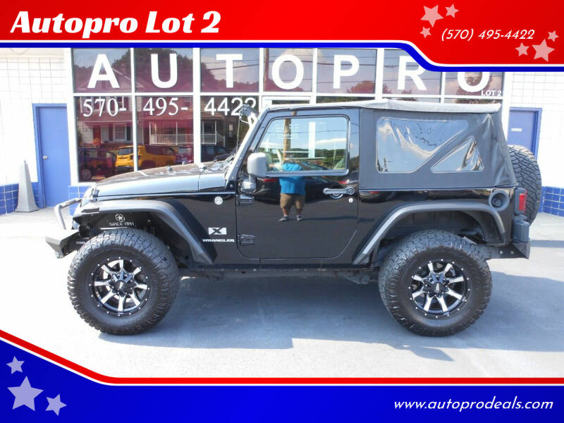 2009 Jeep Wrangler for sale at Autopro Lot 2 in Sunbury PA