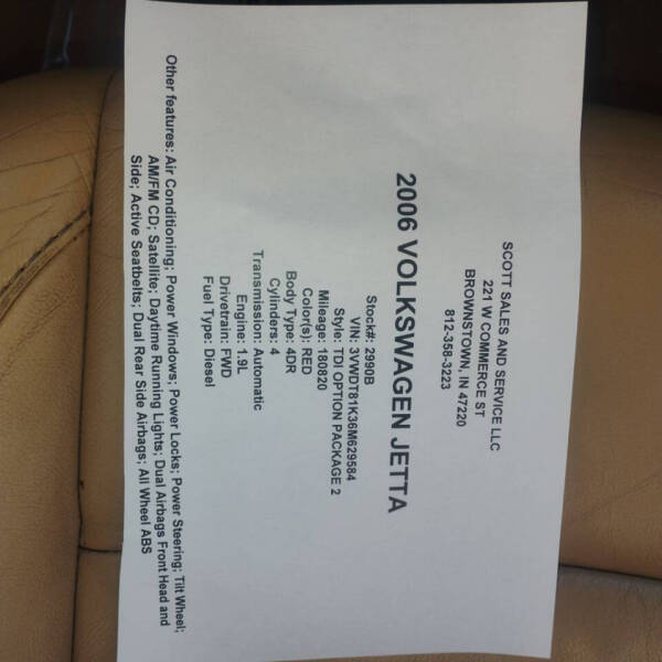 2006 Volkswagen Jetta TDI