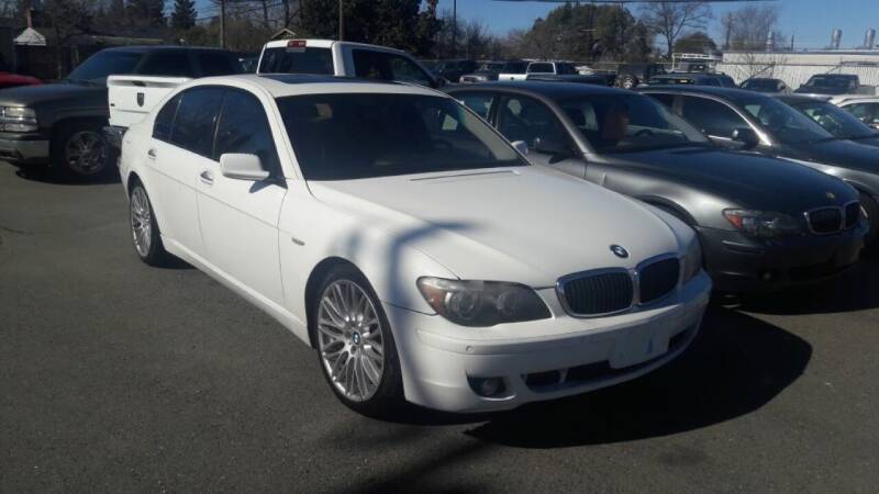 2008 BMW 7 Series for sale at Dealer Finance Auto Center LLC in Sacramento CA