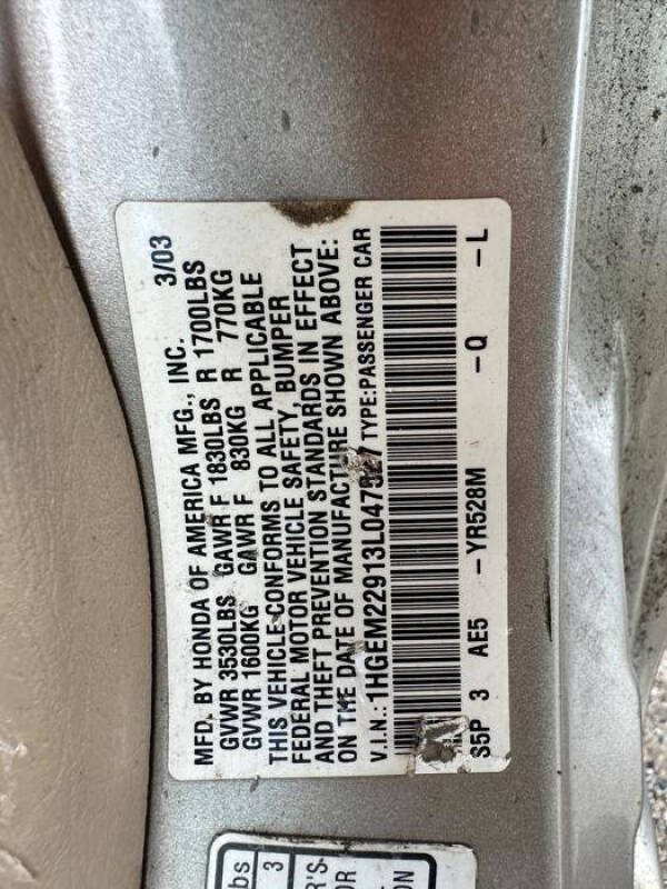 2003 Honda Civic EX