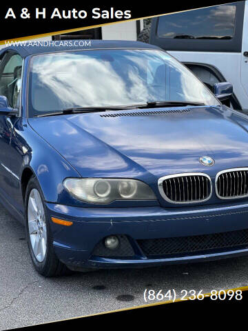 2005 BMW 3 Series for sale at A & H Auto Sales in Greenville SC